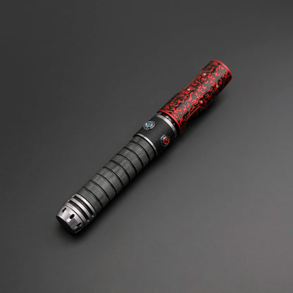 TXQSABER Lightsaber Designed Series Jedi Heavy Dueling SDRGB Pixel No Blade FOC Metal Hilt Arts Lasersword Toy for Adult Cosplay