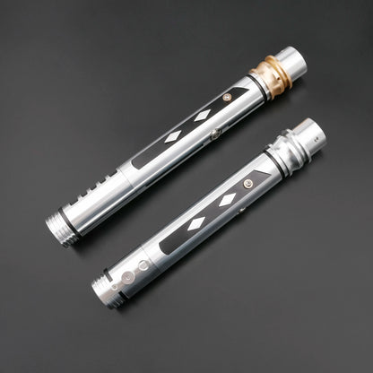 TXQSABER Lightsaber Designed Series Jedi Heavy Dueling SDRGB Pixel No Blade FOC Metal Hilt Arts Lasersword Toy for Adult Cosplay