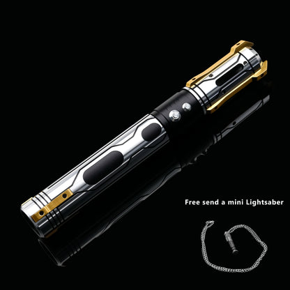TXQSABER Lightsaber Designed Series Jedi Heavy Dueling SDRGB Pixel No Blade FOC Metal Hilt Arts Lasersword Toy for Adult Cosplay